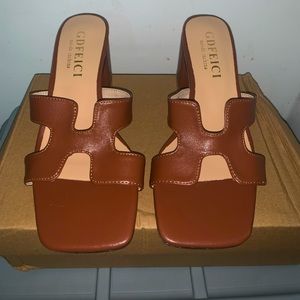 Size 2-2.5 heels/sandals